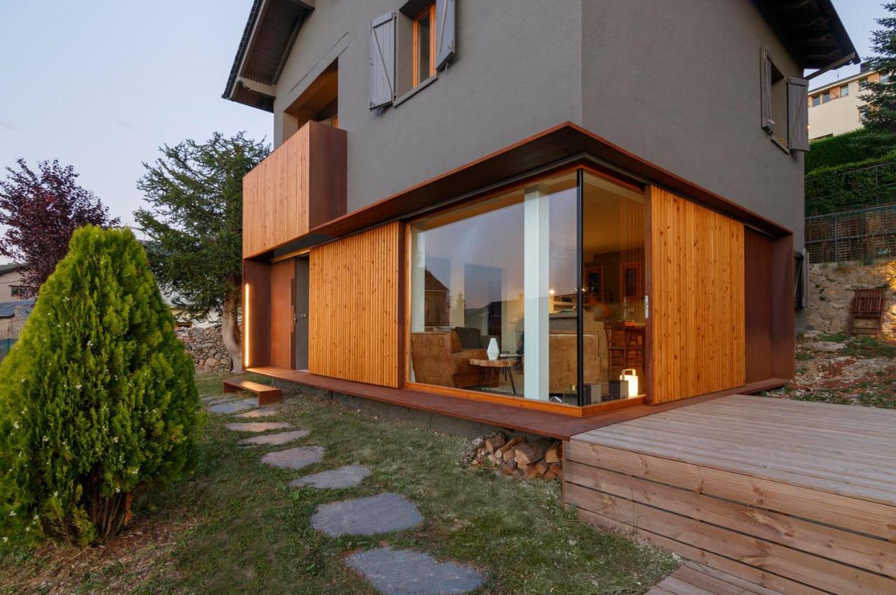 Villa Fantastica Casa De Diseno En Alp Extérieur photo